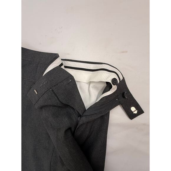 Michael Brandon Men's Dress Pants 36 x 32 deep pockets gray Flaw - Picture 13 of 13